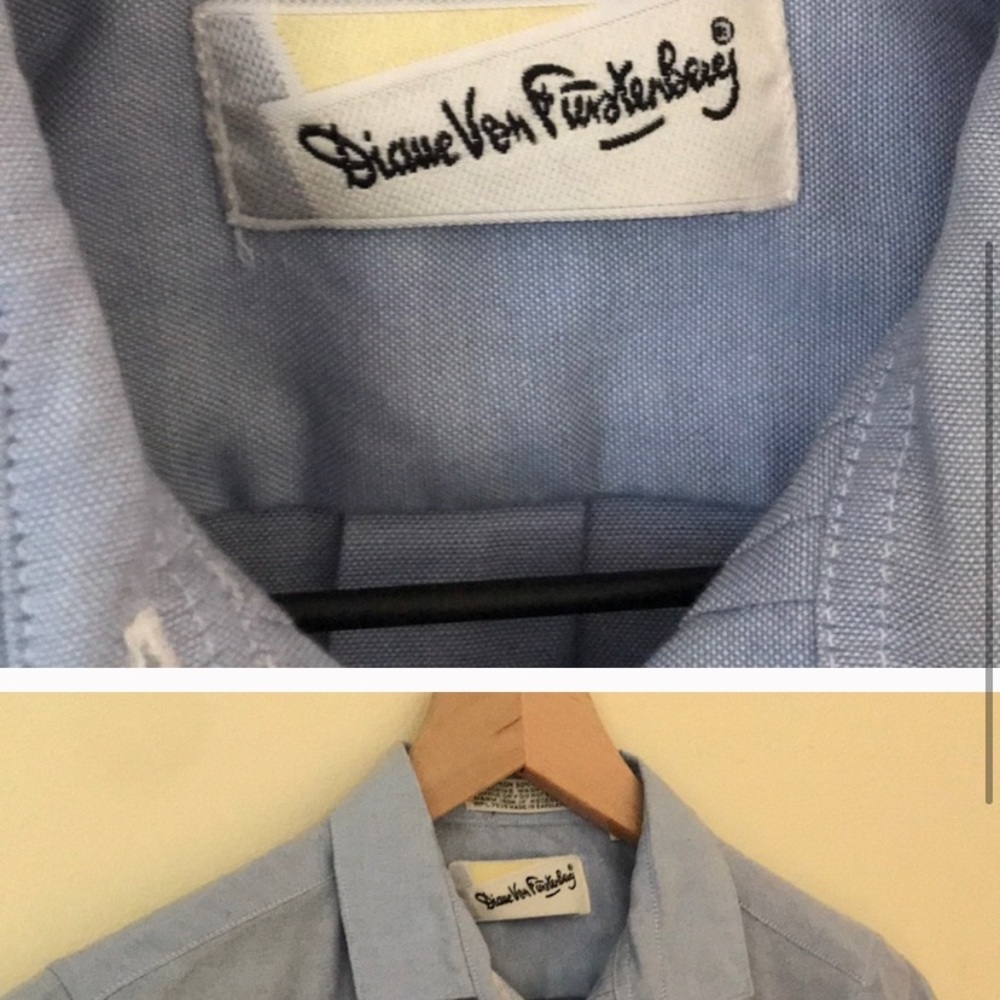 D.V.F button down - Picture 3 of 3